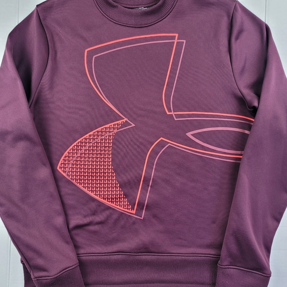 Under Amour Coldgear Fleece Pullover Sweatshirt - Picture 5 of 7